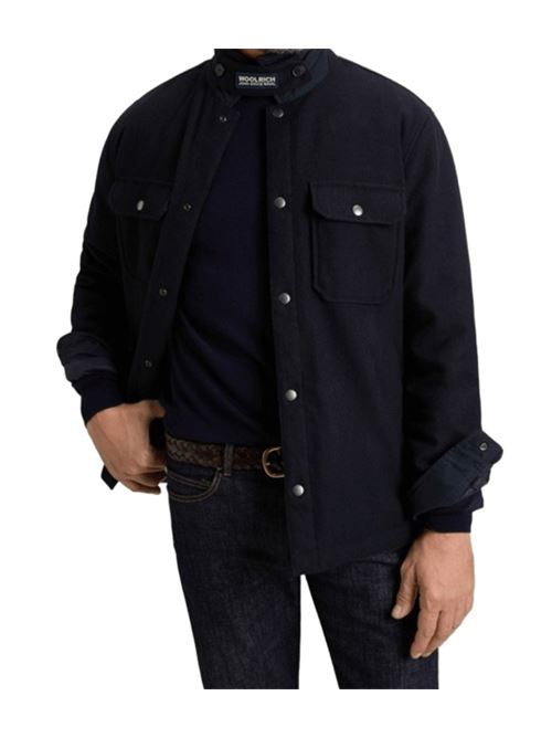 WOOL ALASKAN SHIRT JACKET WOOLRICH | CFWOOS2045MBUT31903989